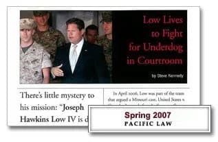 Low Lives to Fight for Underdog in Courtroom